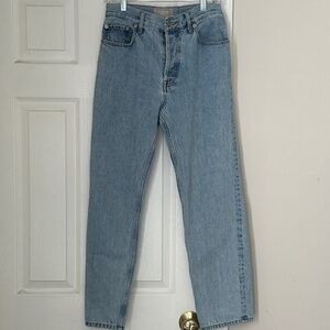 Everlane Women's Straight Leg Jeans - Light Blue